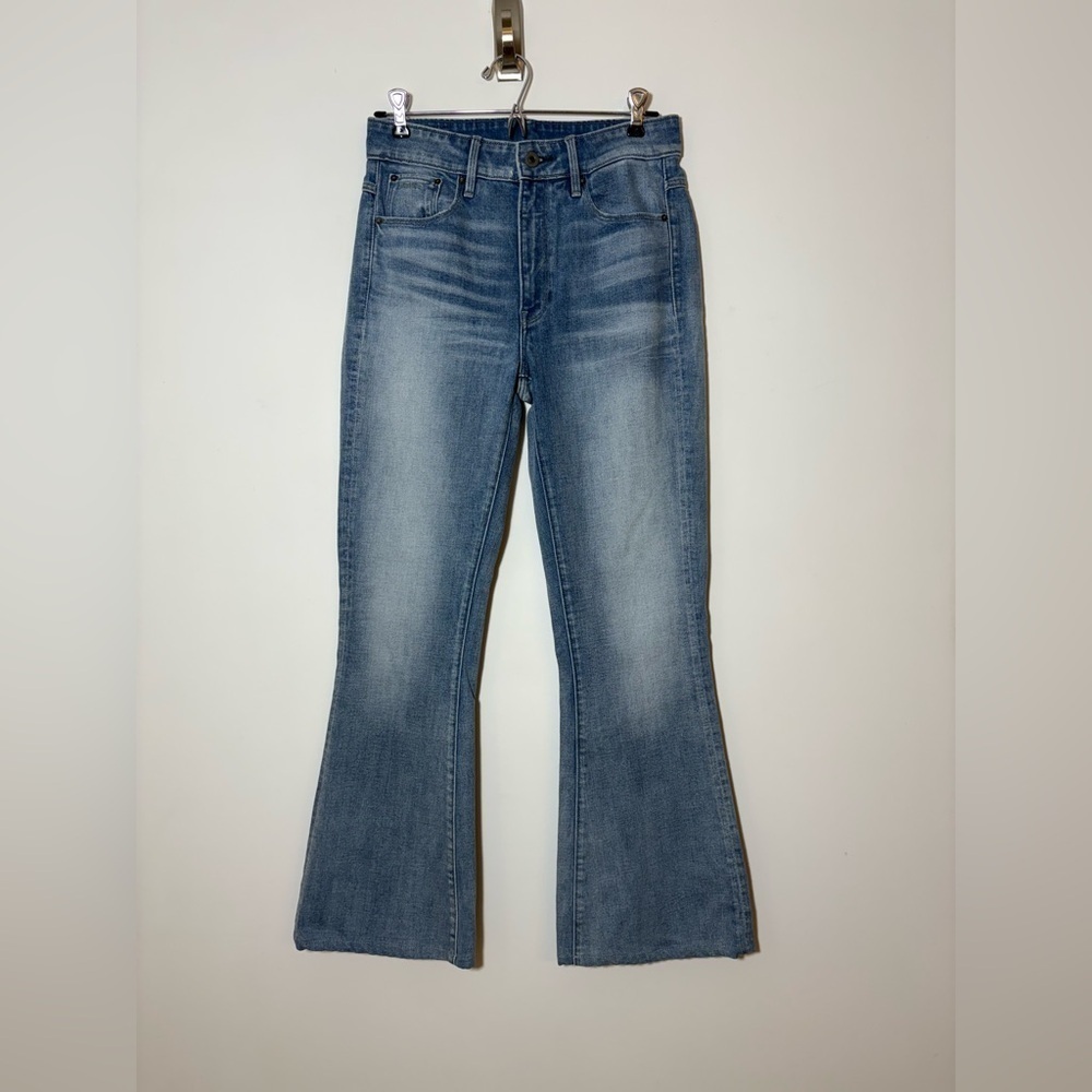 G Star Raw High Flare 3301 Blue Denim Jeans Women’s W29 L32 New
